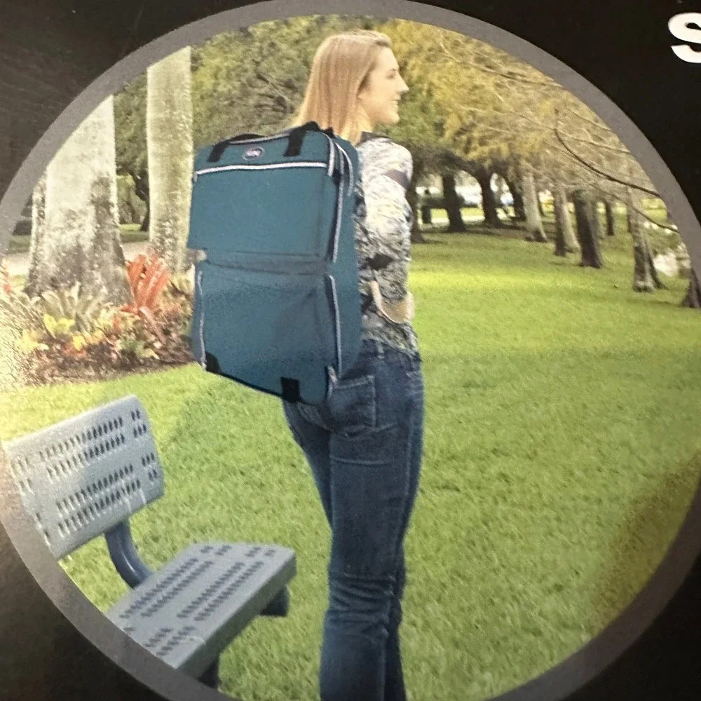 Kuni‎ 4 in 1 Versatile Bag Cognac Convertible Backpack Shoulder Laptop NWT
